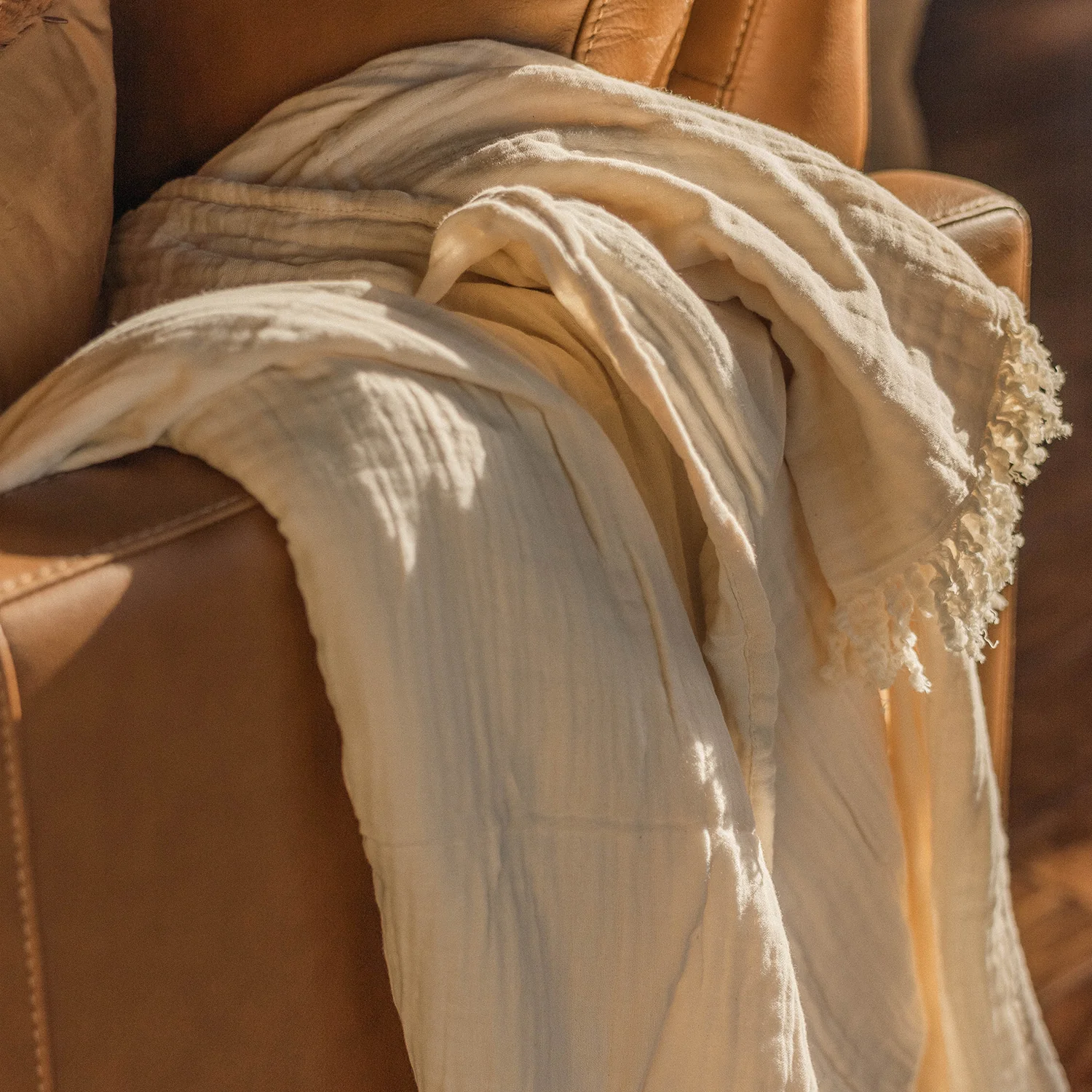Oversized Breeze Throw - Fringe - Image 5