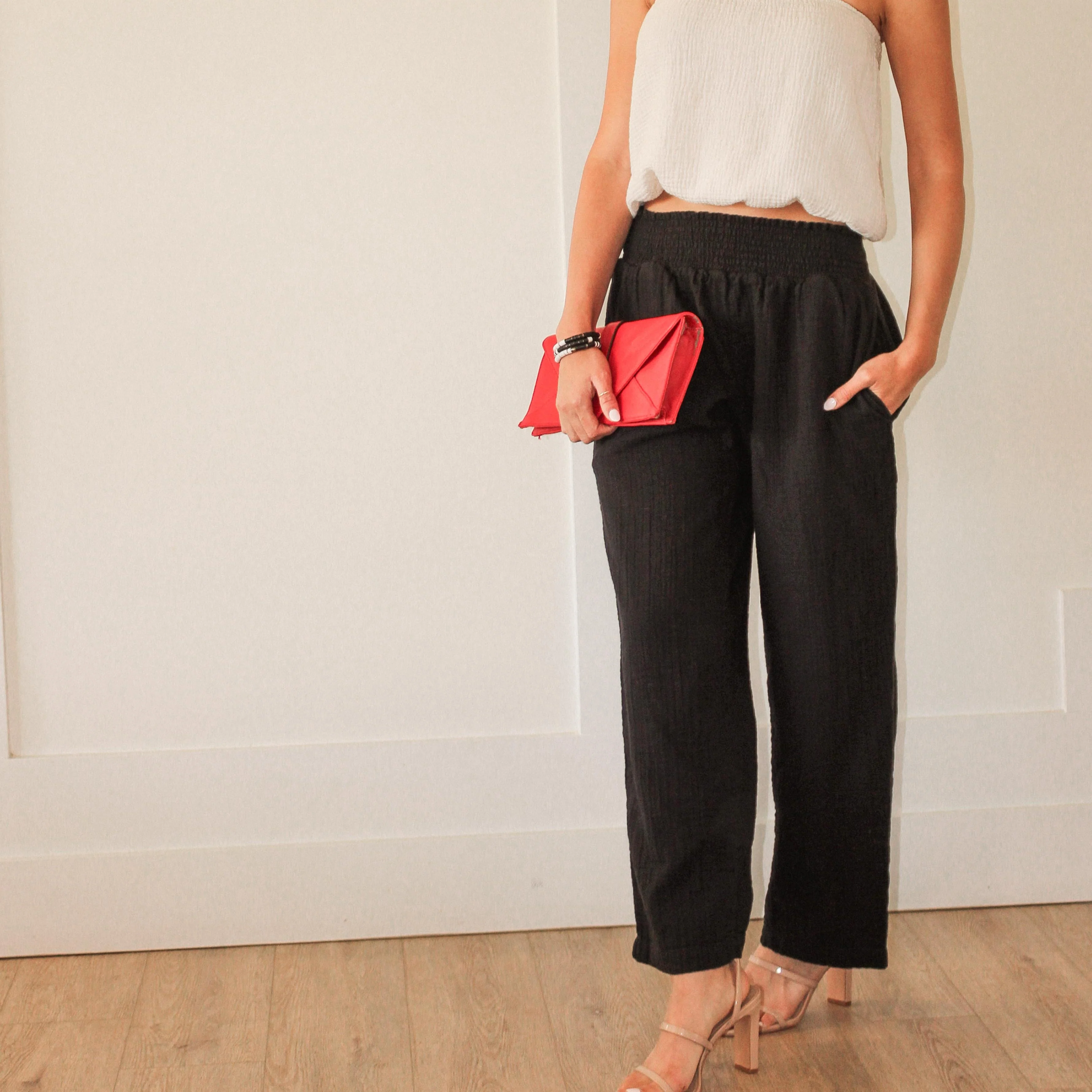 Classic Muslin Cotton Pants - Image 3