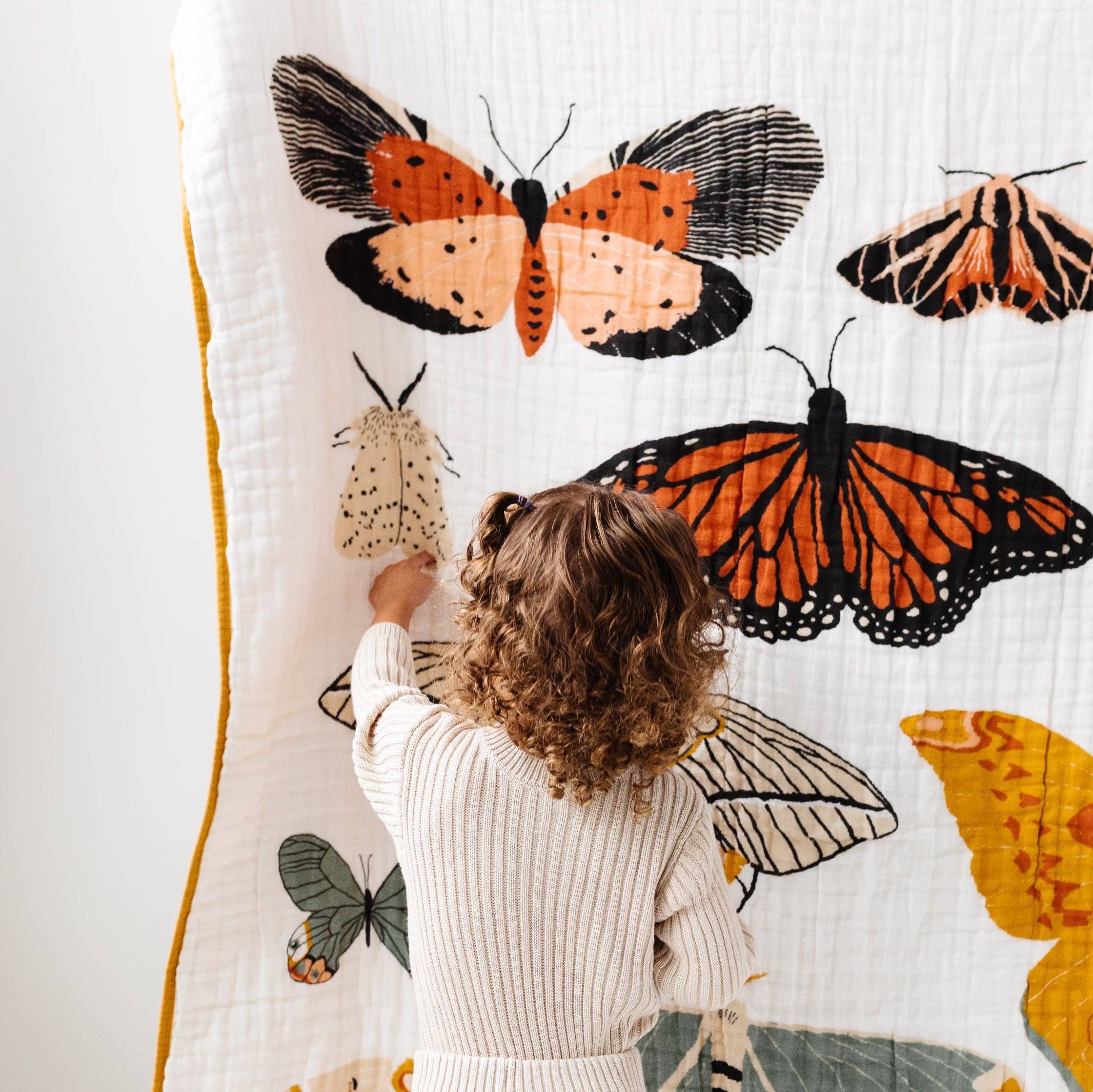 XL Butterfly Collector Throw Blanket - Image 3