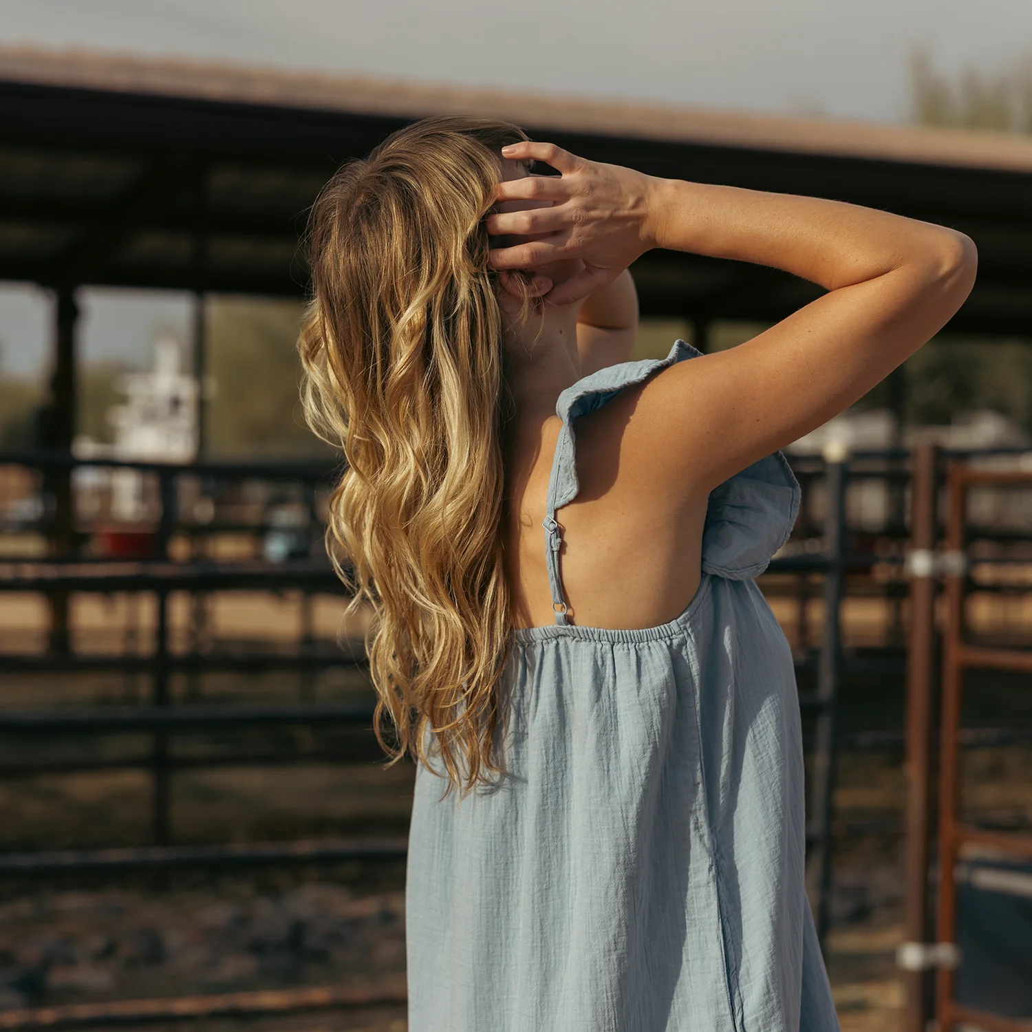 Maxi Dress - Flutter Strap - Image 6